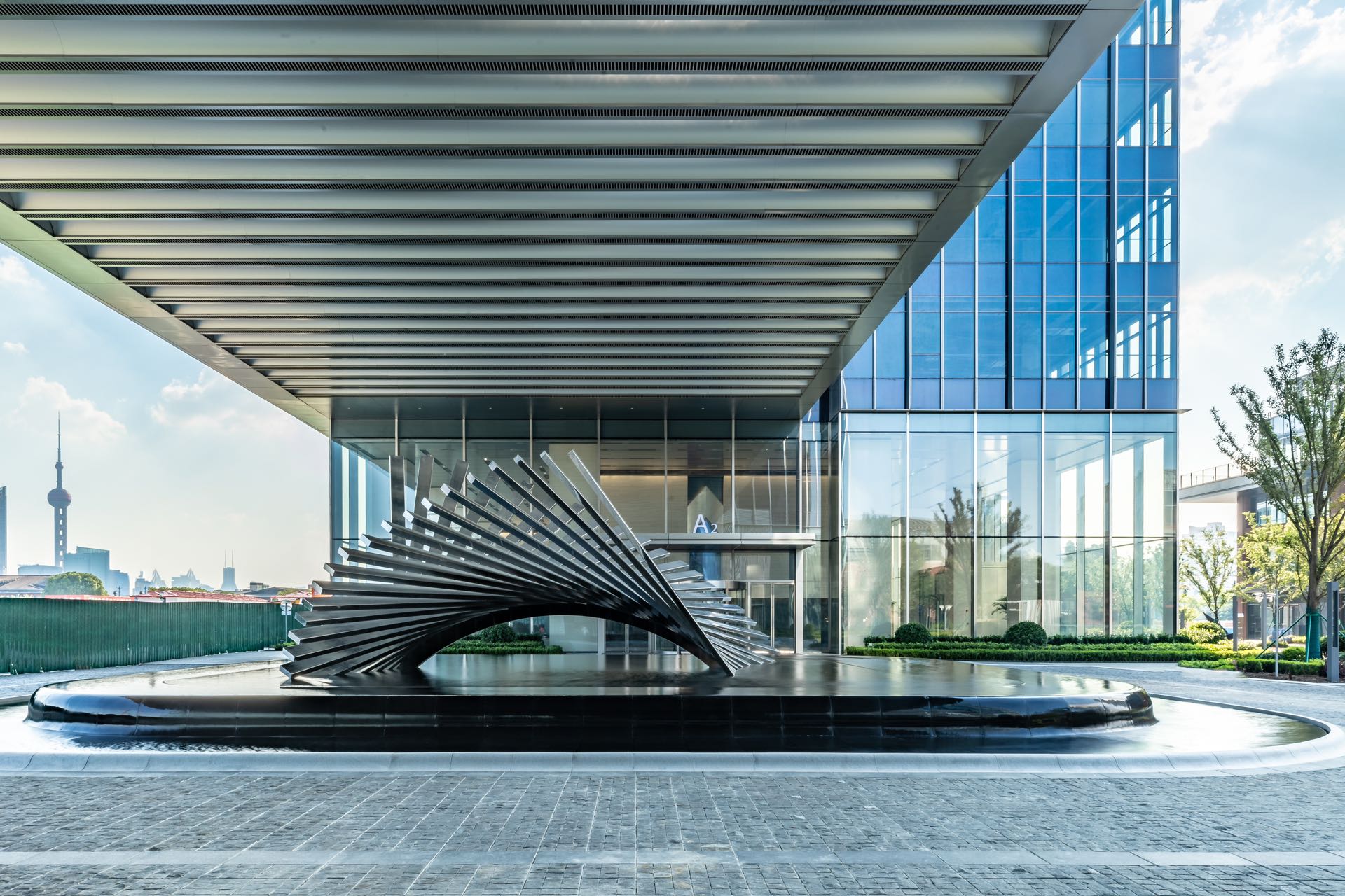 中交滨江广场入口